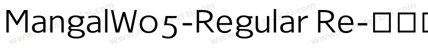 MangalW05-Regular Re字体转换